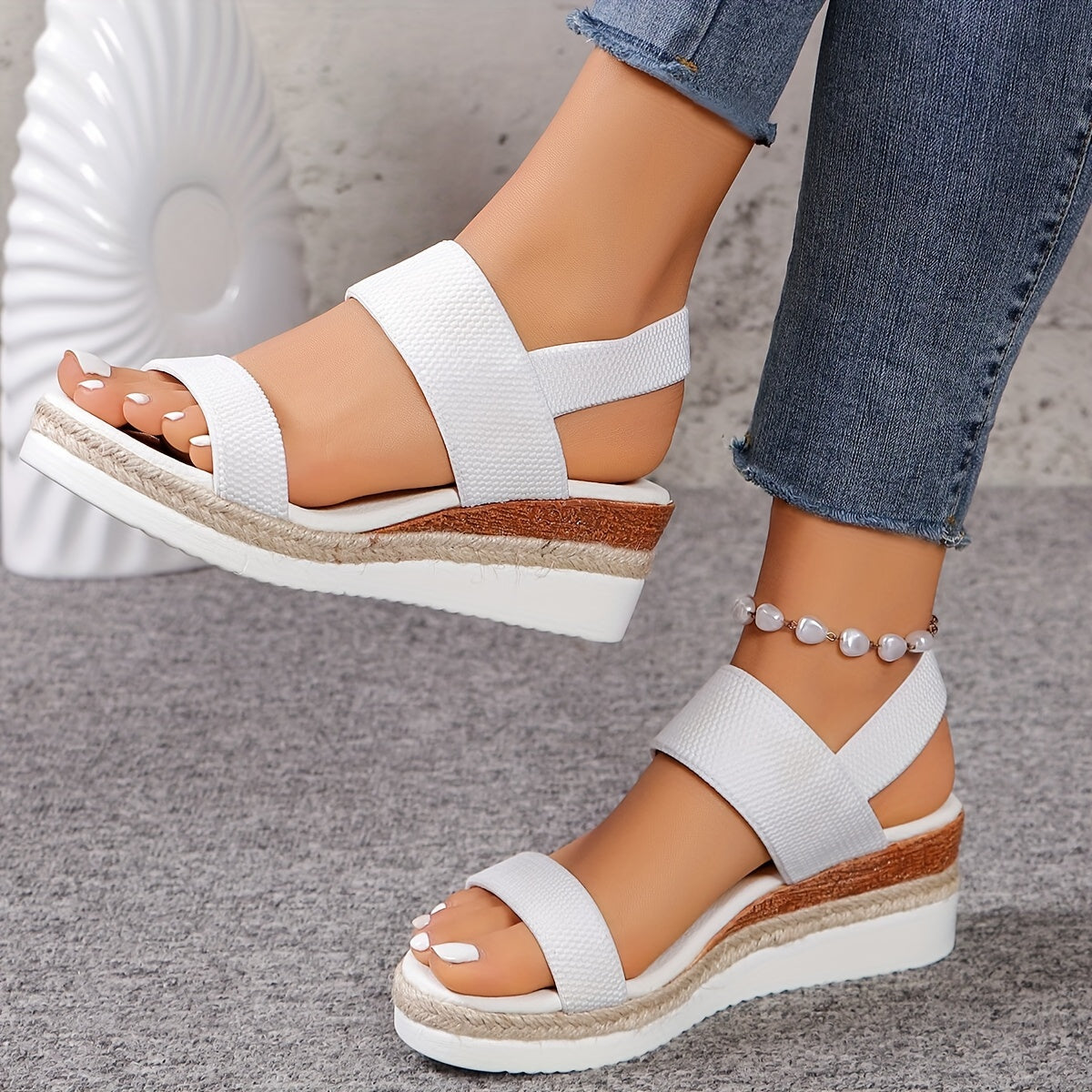 Ashley | Platform Wedge Sandals