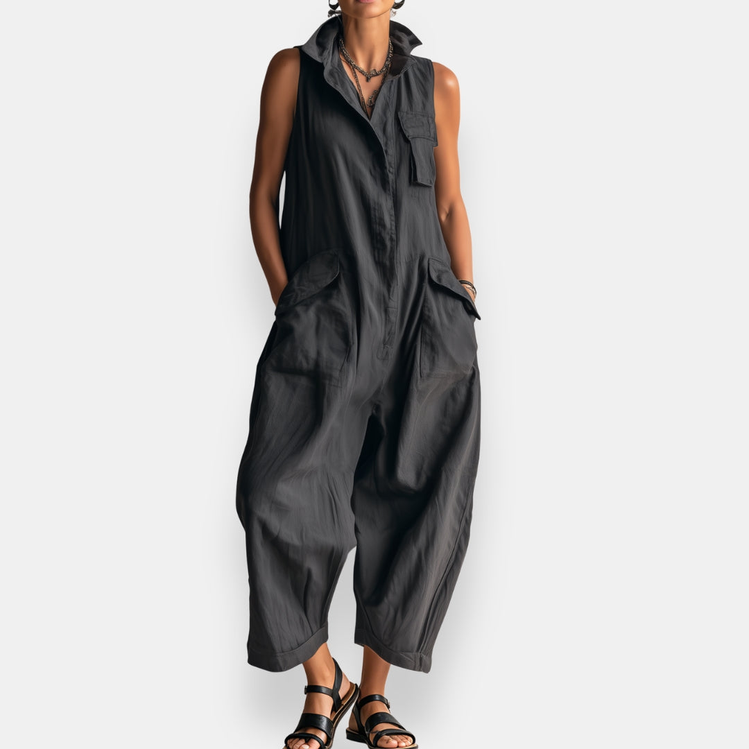 Fulvia | Sleeveless Freedom Jumpsuit
