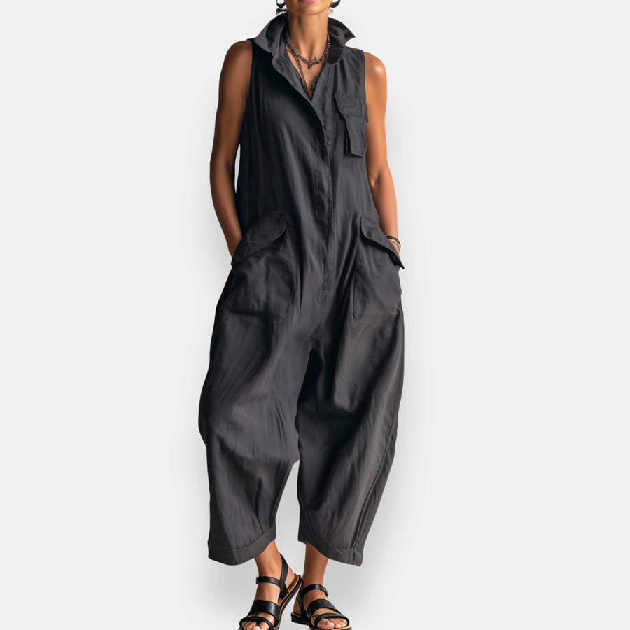 Fulvia | Sleeveless Freedom Jumpsuit