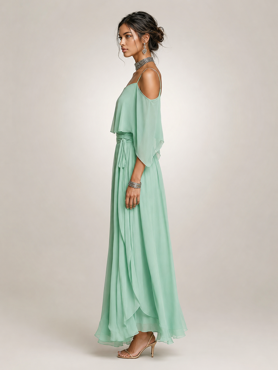 Felicitas | Elegant Chiffon Set