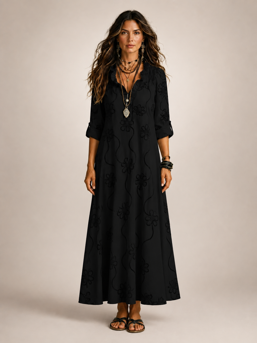 Merle | Floral Tummy-Control Summer Dress