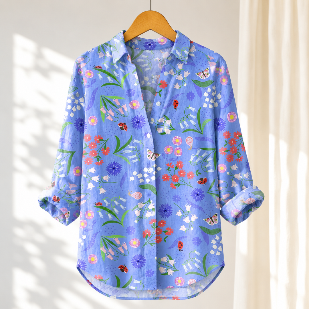 Fiona | Spring Garden Blouse