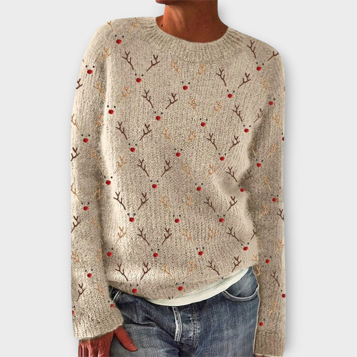 Sanira – Christmas Sweater with Pattern
