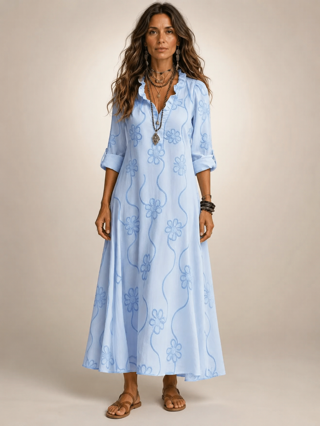 Merle | Floral Tummy-Control Summer Dress