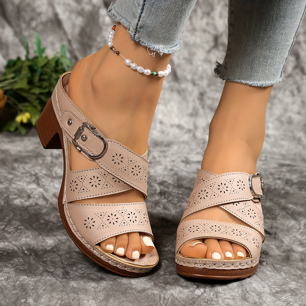 Luna | Comfort Wedge Sandals