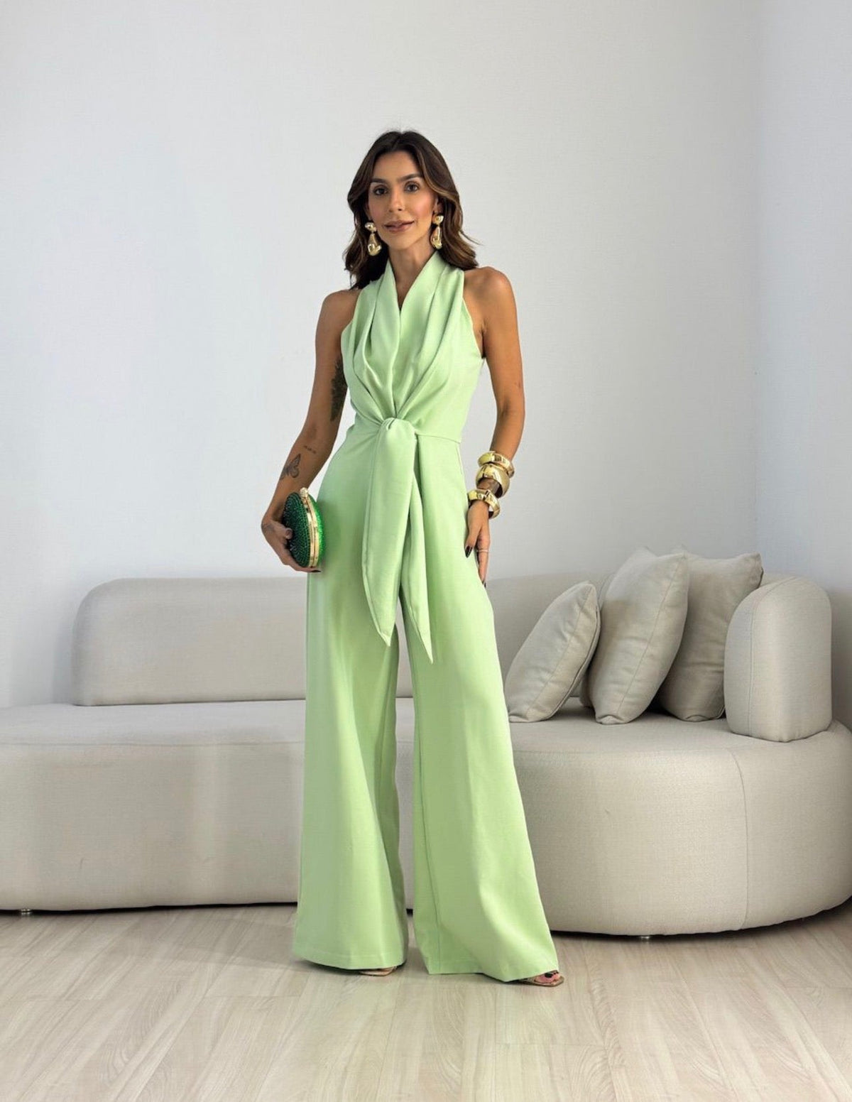 Amara | Elegant Wide-Leg Jumpsuit