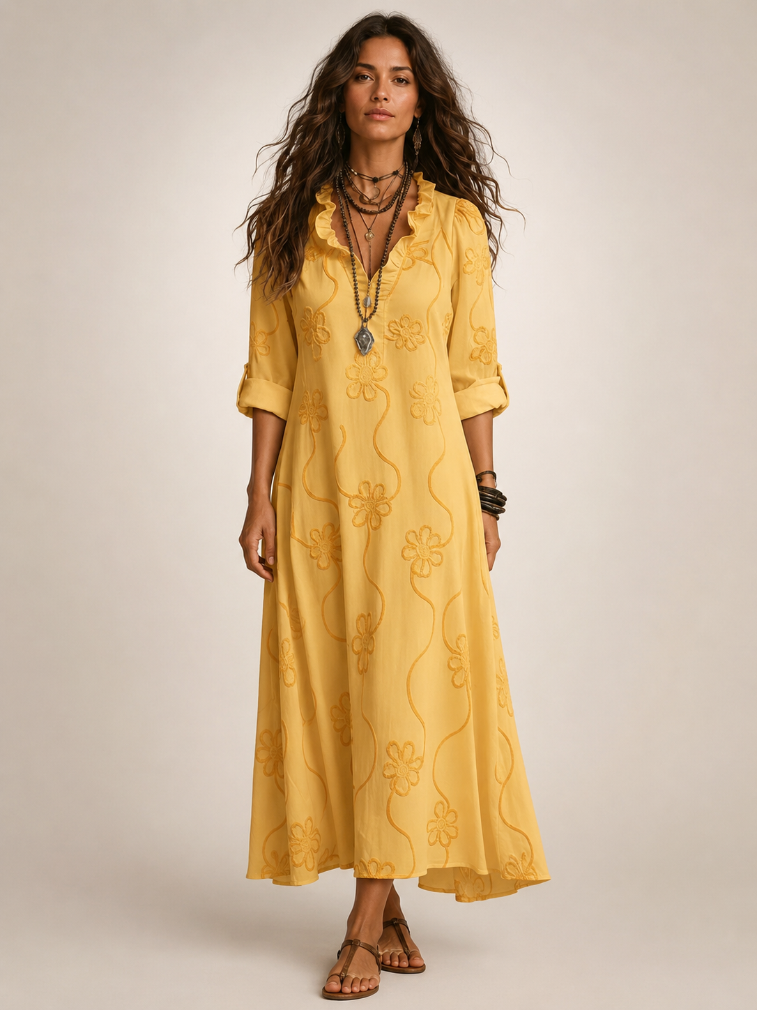 Merle | Floral Tummy-Control Summer Dress
