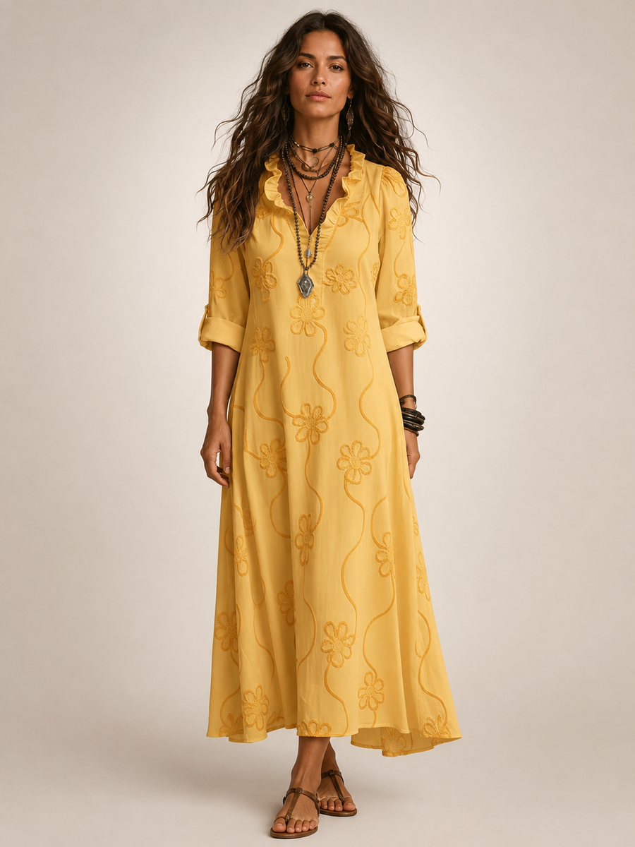 Merle | Floral Tummy-Control Summer Dress