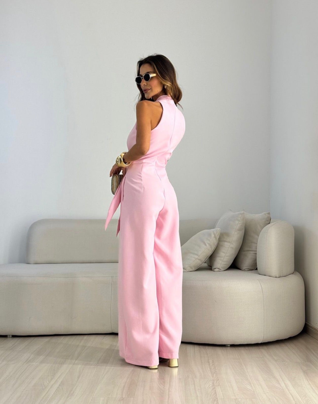 Amara | Elegant Wide-Leg Jumpsuit