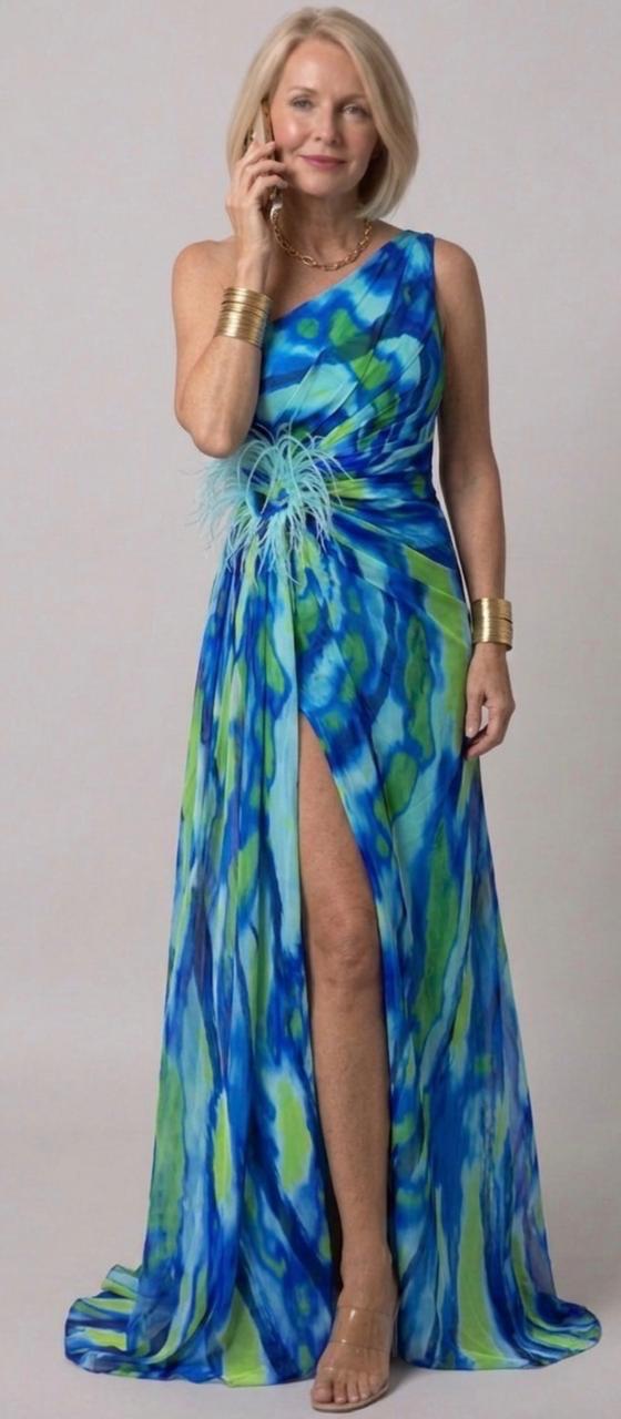 Stella & Grace™ | Vibrant Draped Dress