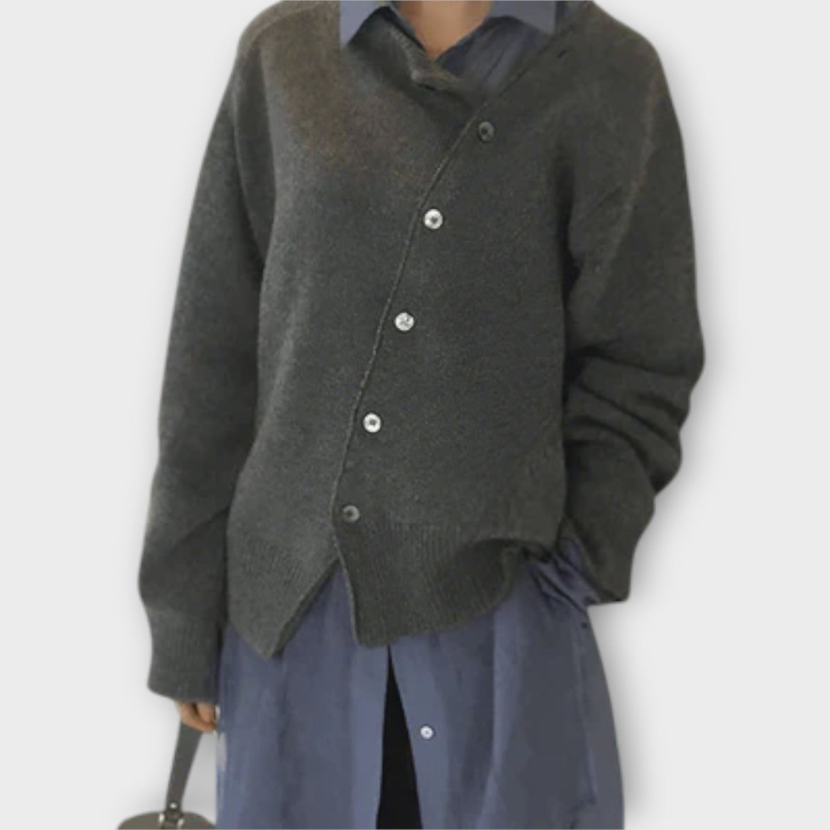 Catienne – Casual Cardigan with Buttons