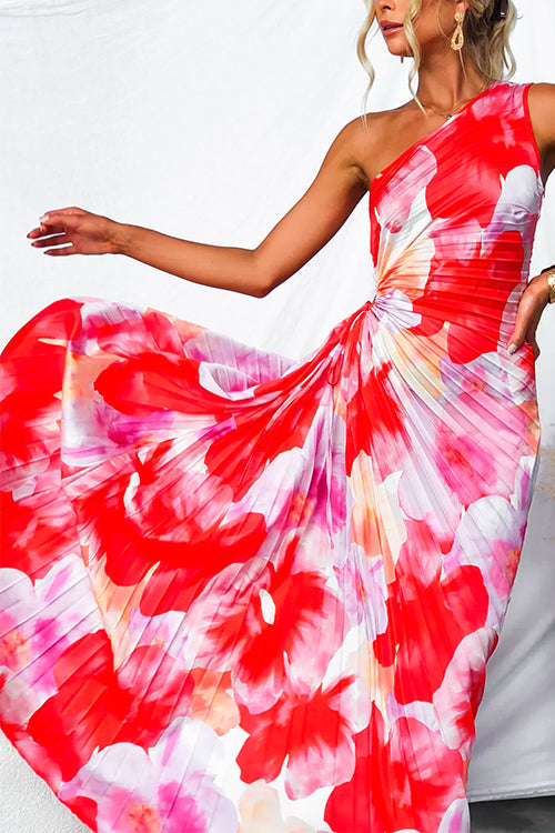 Stella & Grace™ | Vibrant Tropical Evening Dress