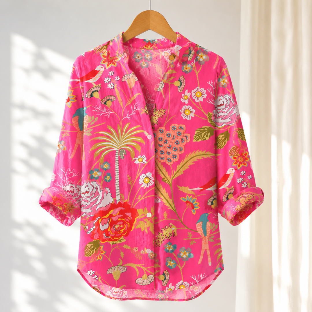 Fiona | Spring Garden Blouse