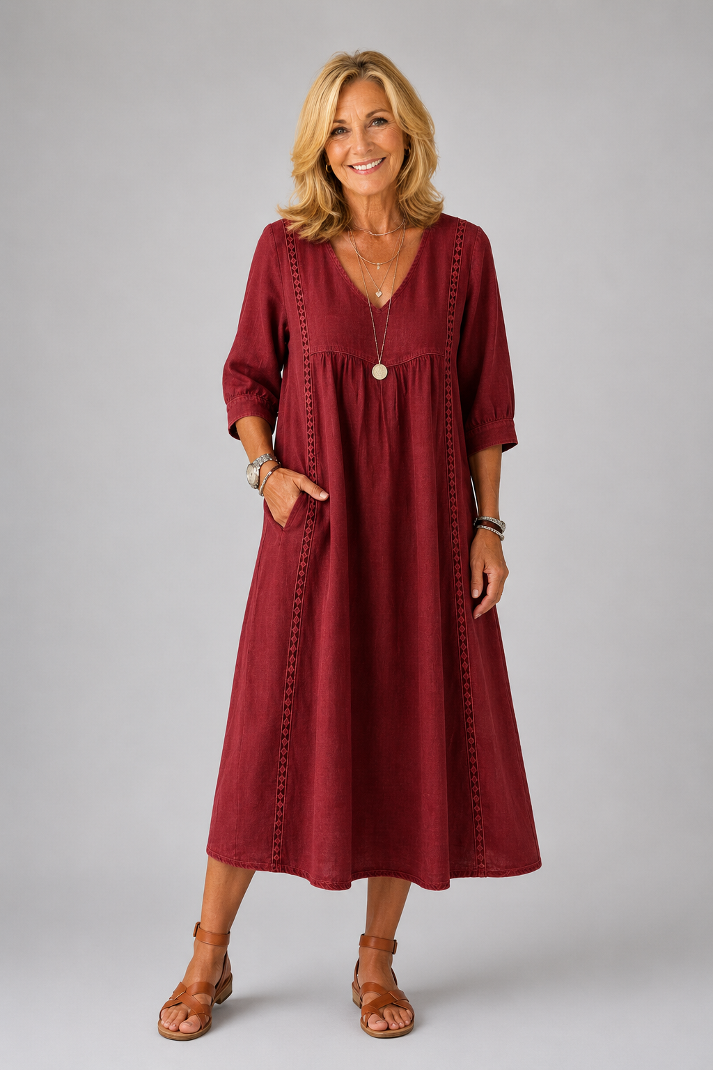 Martha | Comfortable Casual Maxi Dress