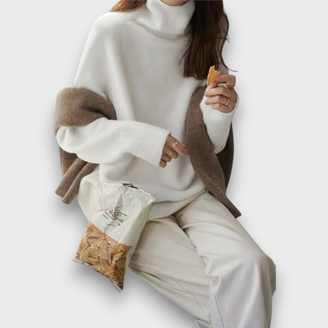 Heathra – Cozy Turtleneck Sweater