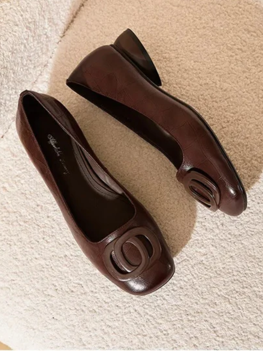 OPIUM | Leather Ballet Flats
