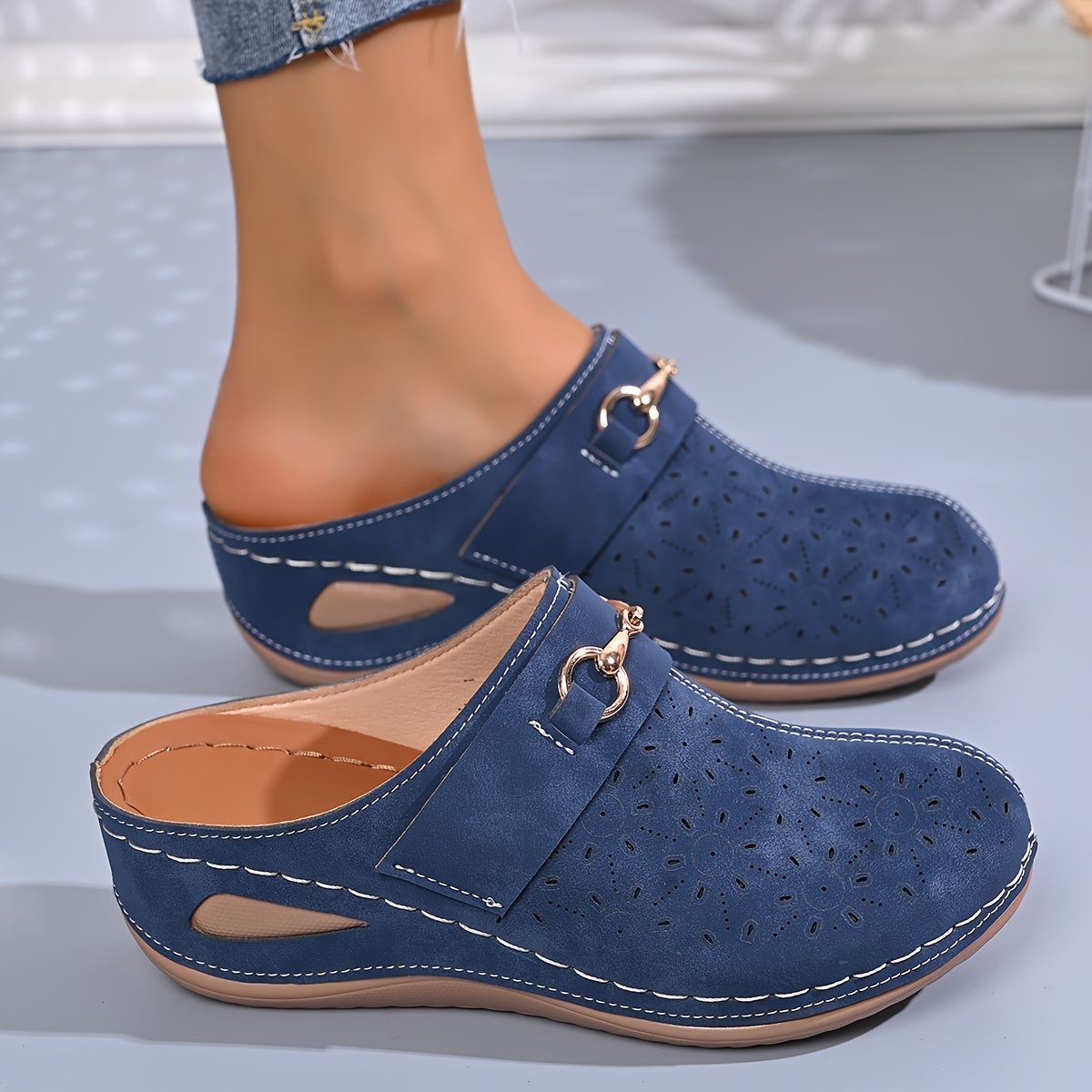 Sienna | Platform Mule Wedges