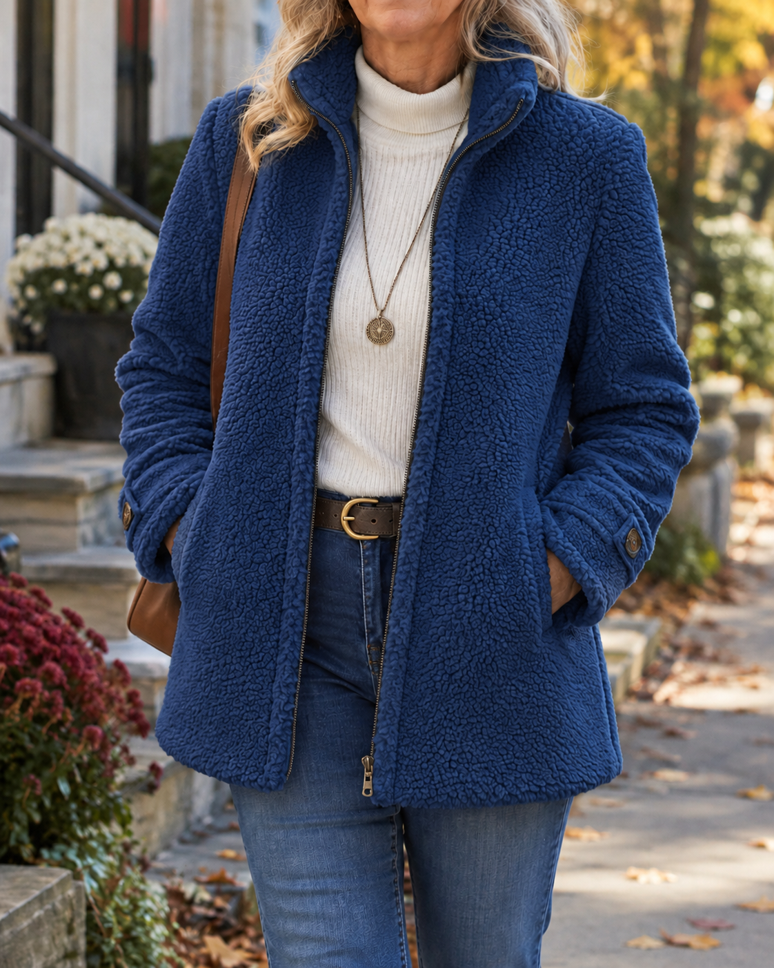 Rebecca | Cosy Stand Collar Jacket