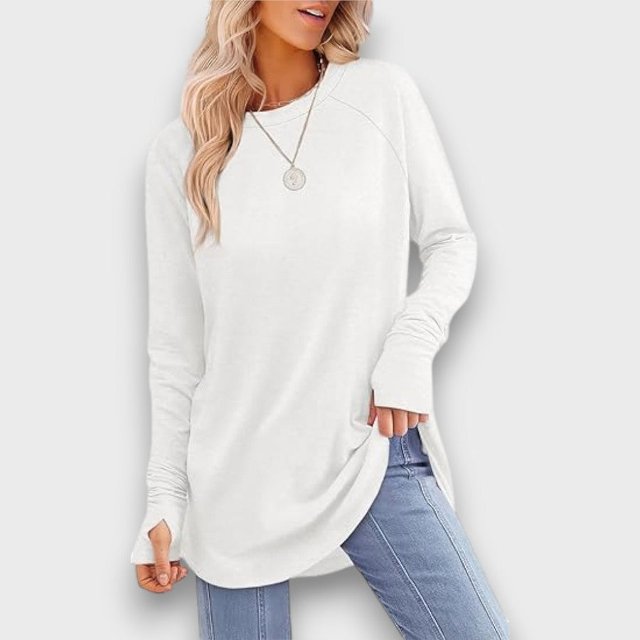 Riona – Long sleeve tunic top