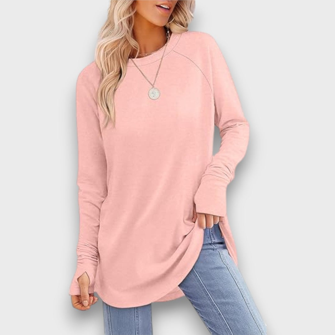 Riona – Long sleeve tunic top