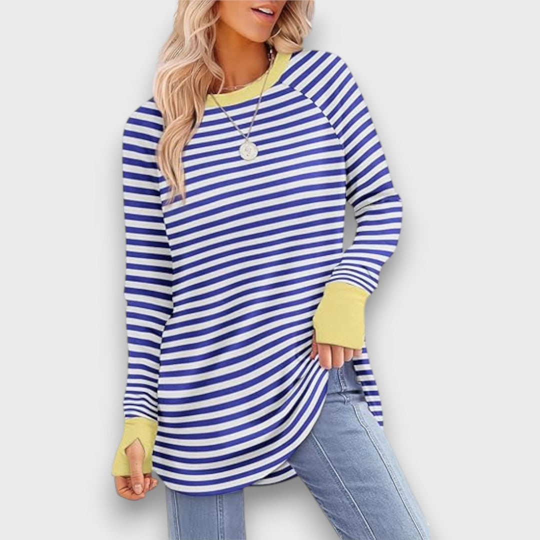 Riona – Long sleeve tunic top