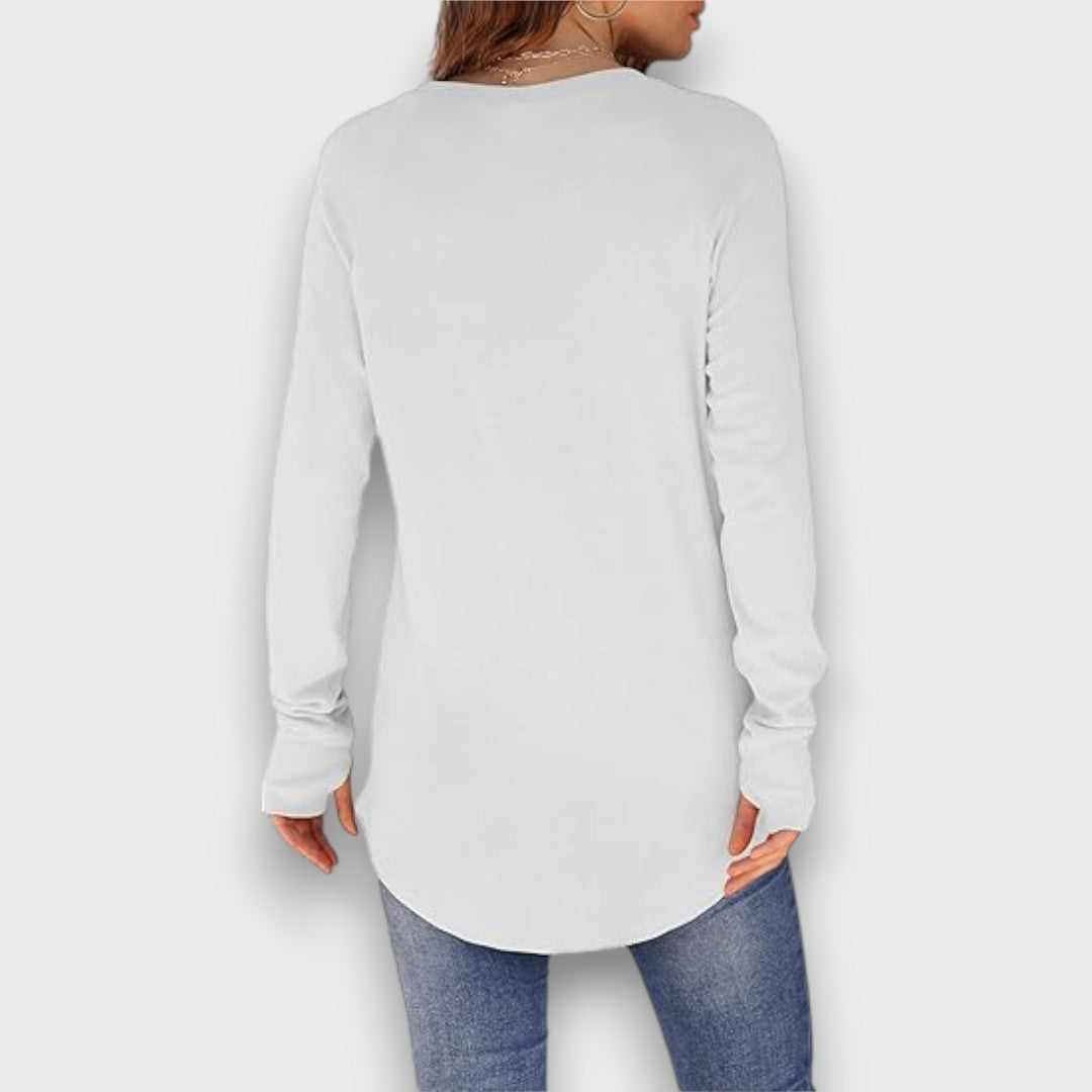 Riona – Long sleeve tunic top