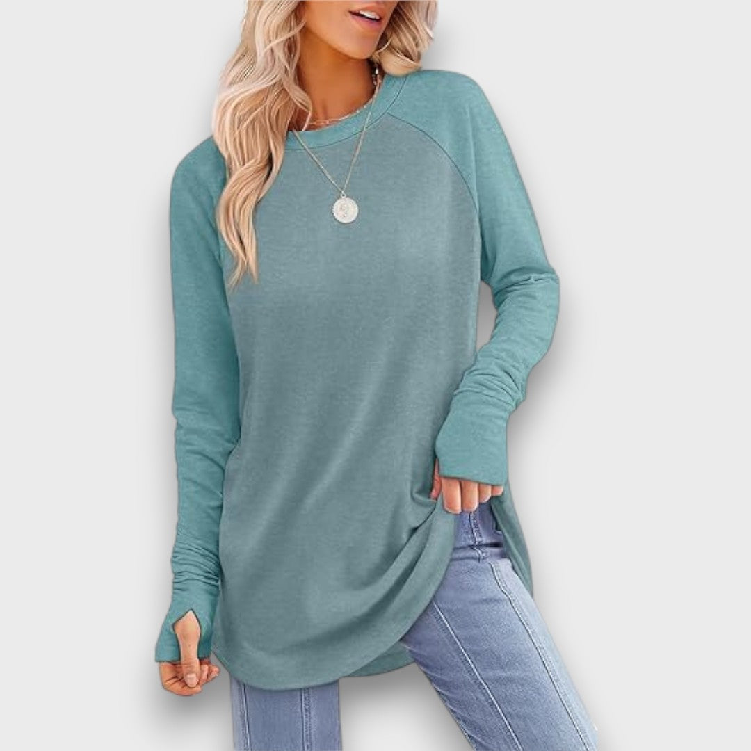 Riona – Long sleeve tunic top