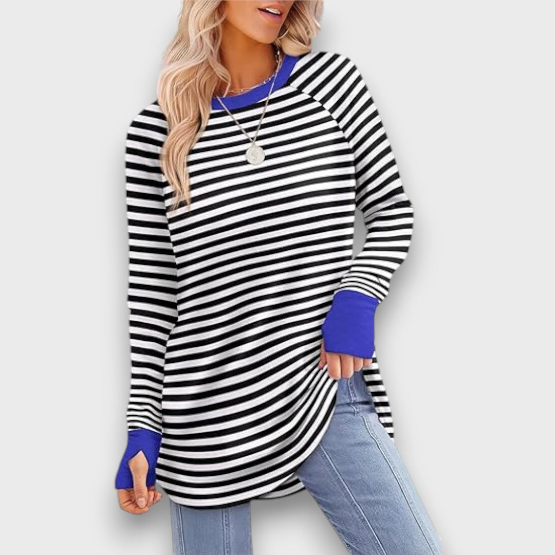 Riona – Long sleeve tunic top