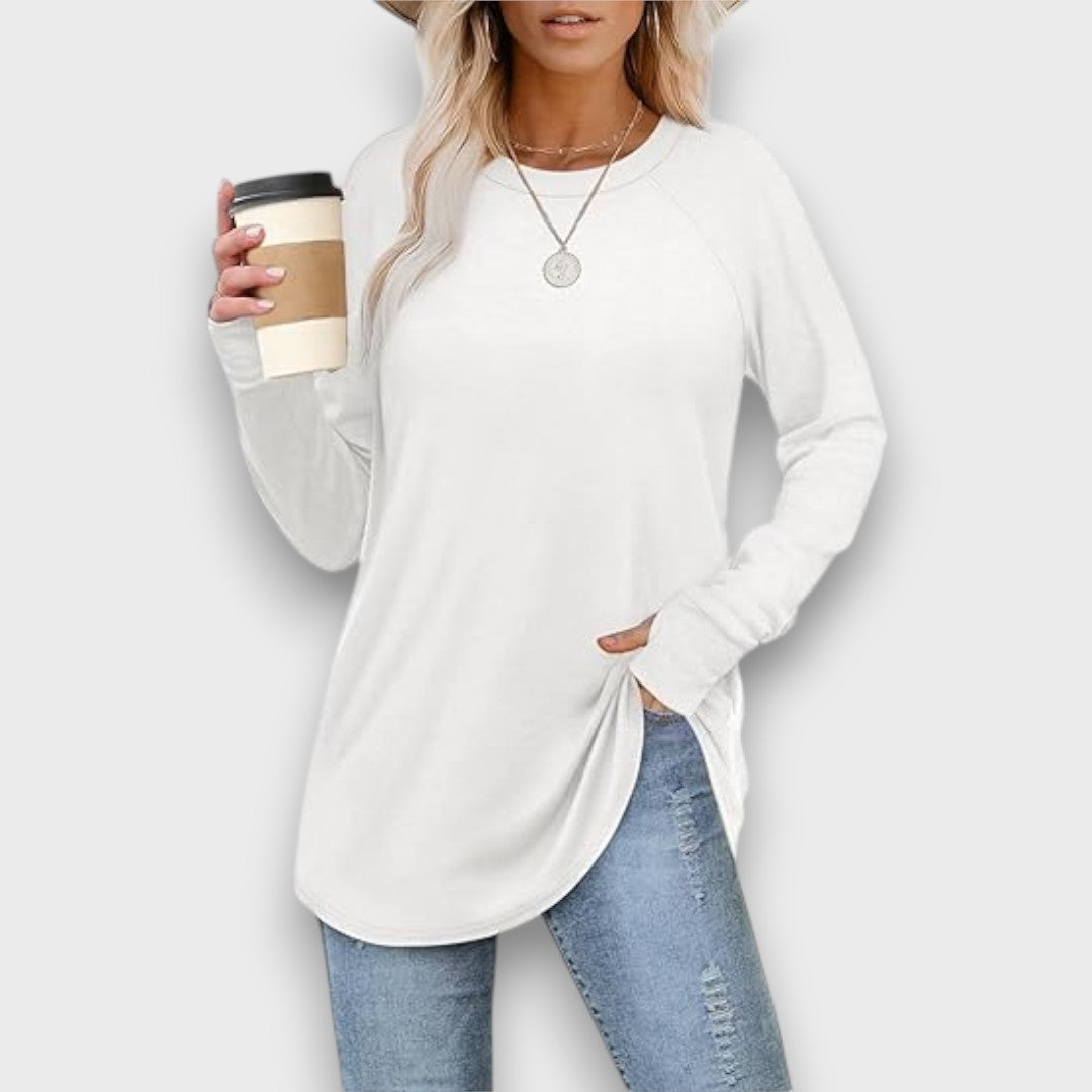 Riona – Long sleeve tunic top