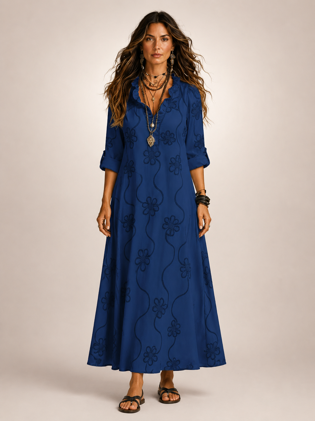 Merle | Floral Tummy-Control Summer Dress
