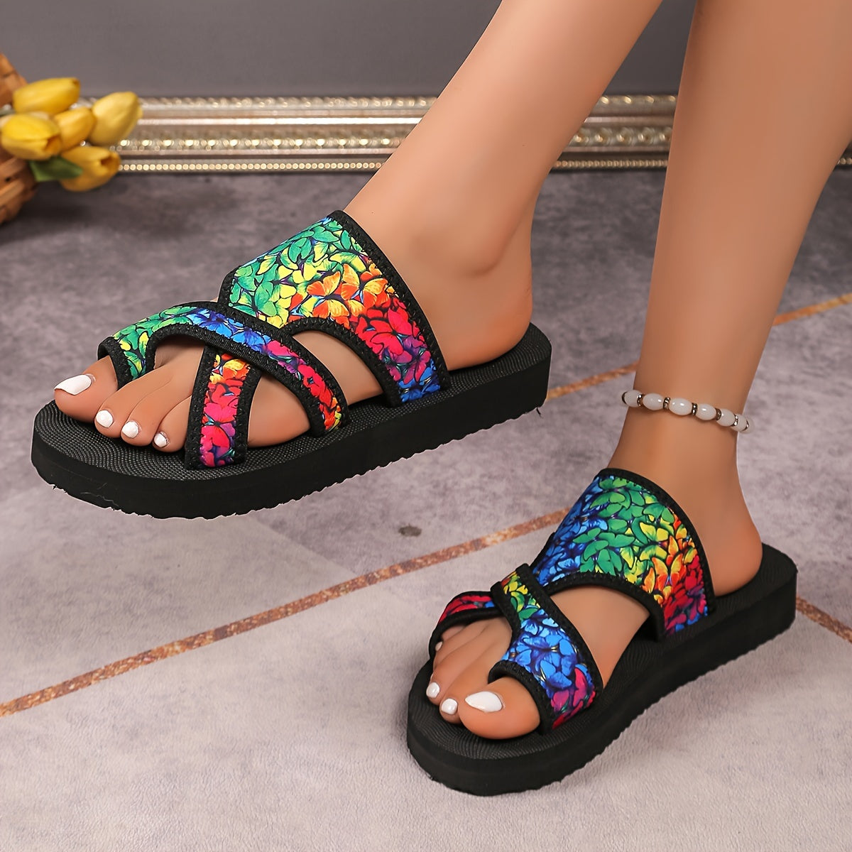 Mia | Gradient Comfort Slippers