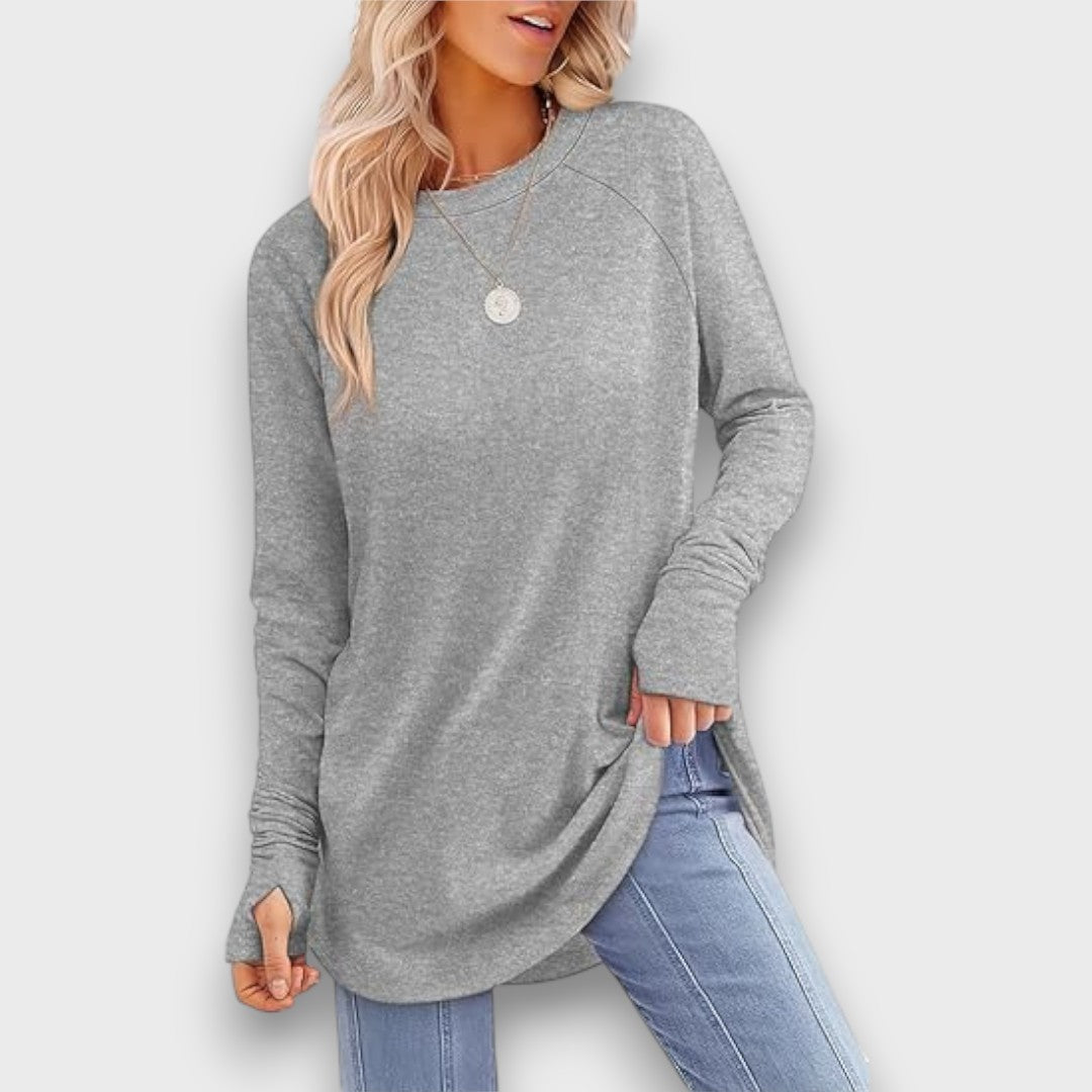 Riona – Long sleeve tunic top