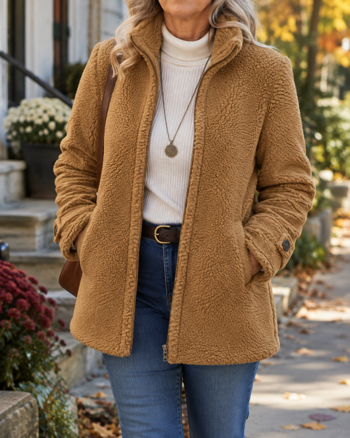 Rebecca | Cosy Stand Collar Jacket