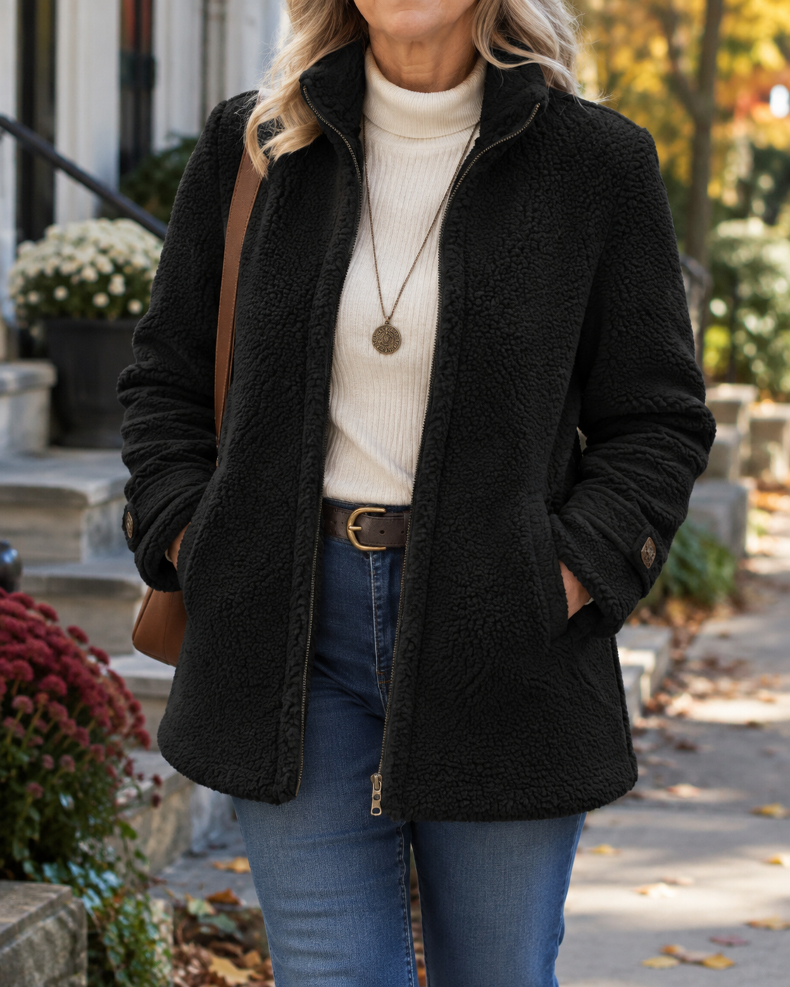 Rebecca | Cosy Stand Collar Jacket