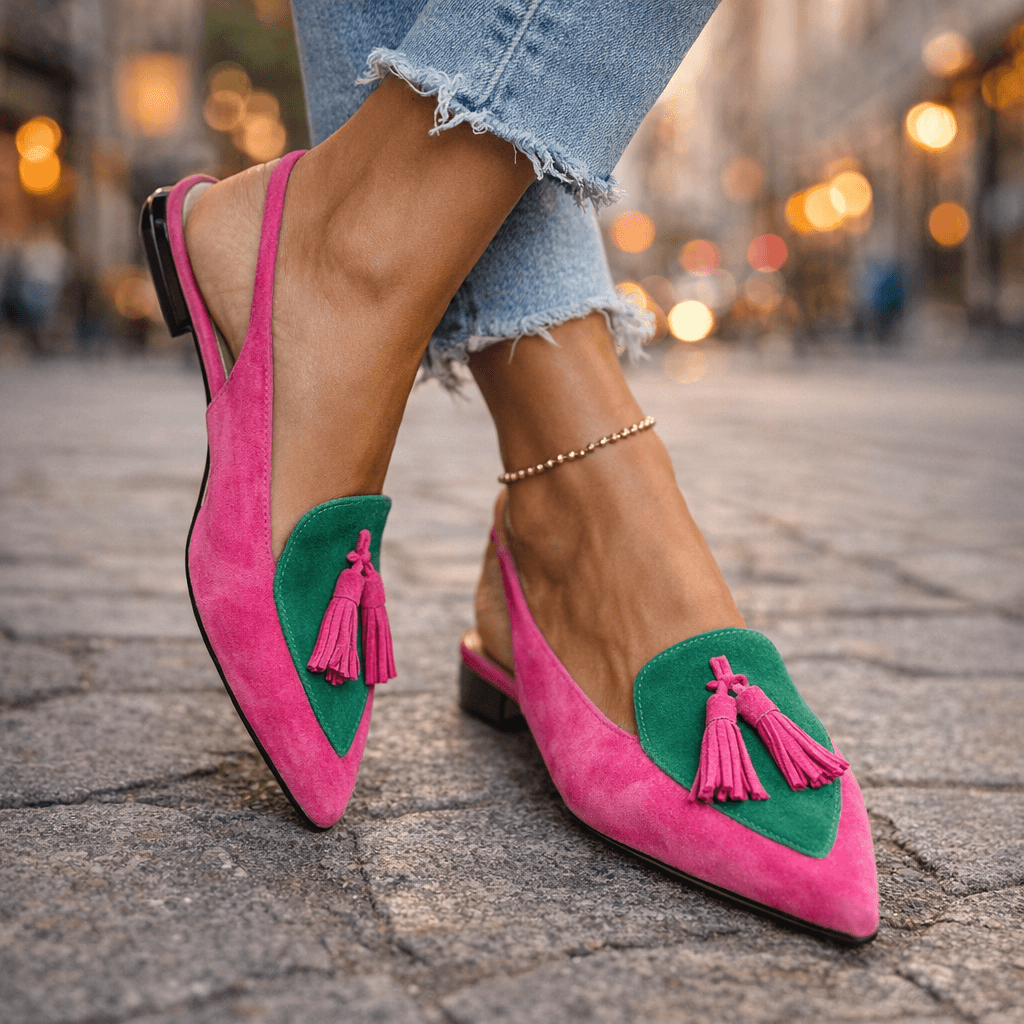 Eliza | Tassel Strap Sandals