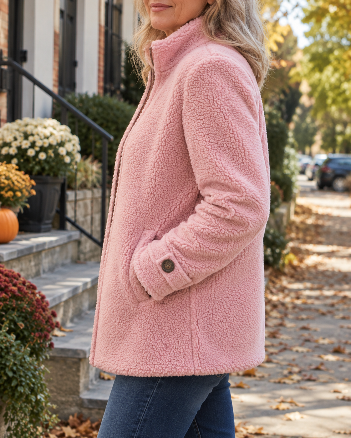 Rebecca | Cosy Stand Collar Jacket