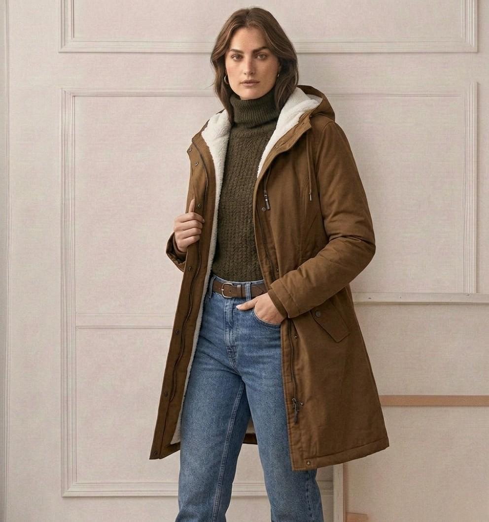 Beatrice™ | Cosy Hooded Weatherproof Coat