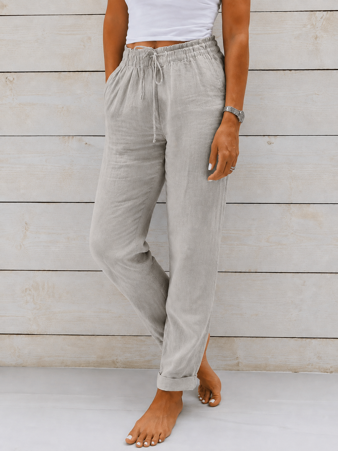 Isabella™ | Lightweight Linen Blend Pants