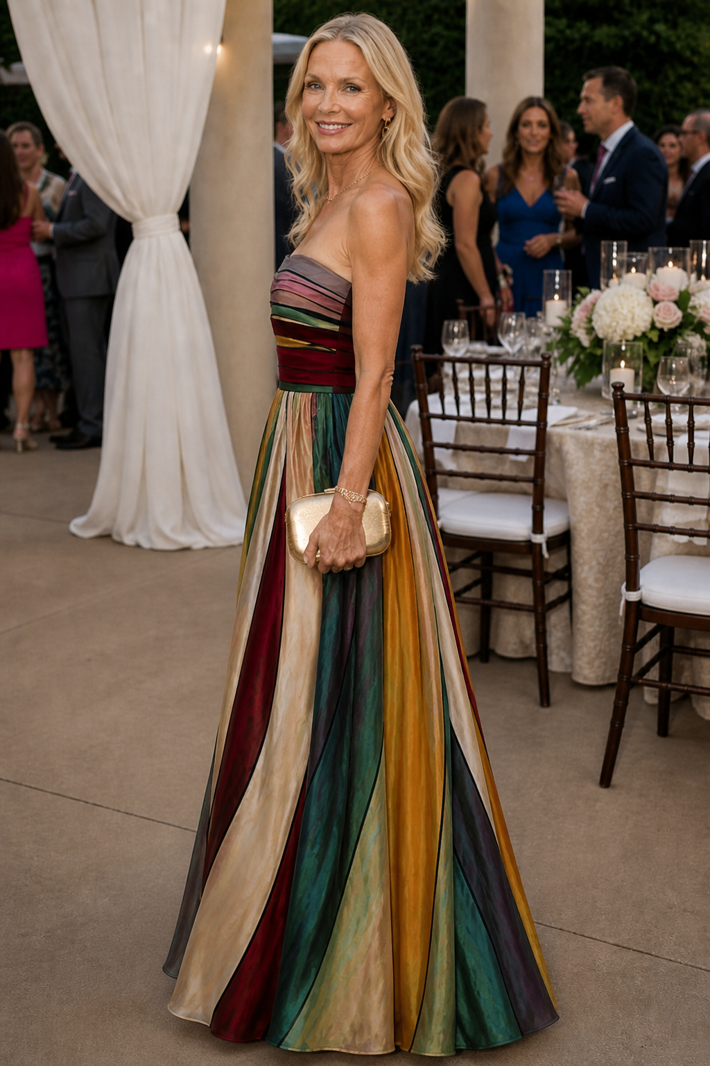Stella & Grace™ | Effortless Strapless A-Line Dress