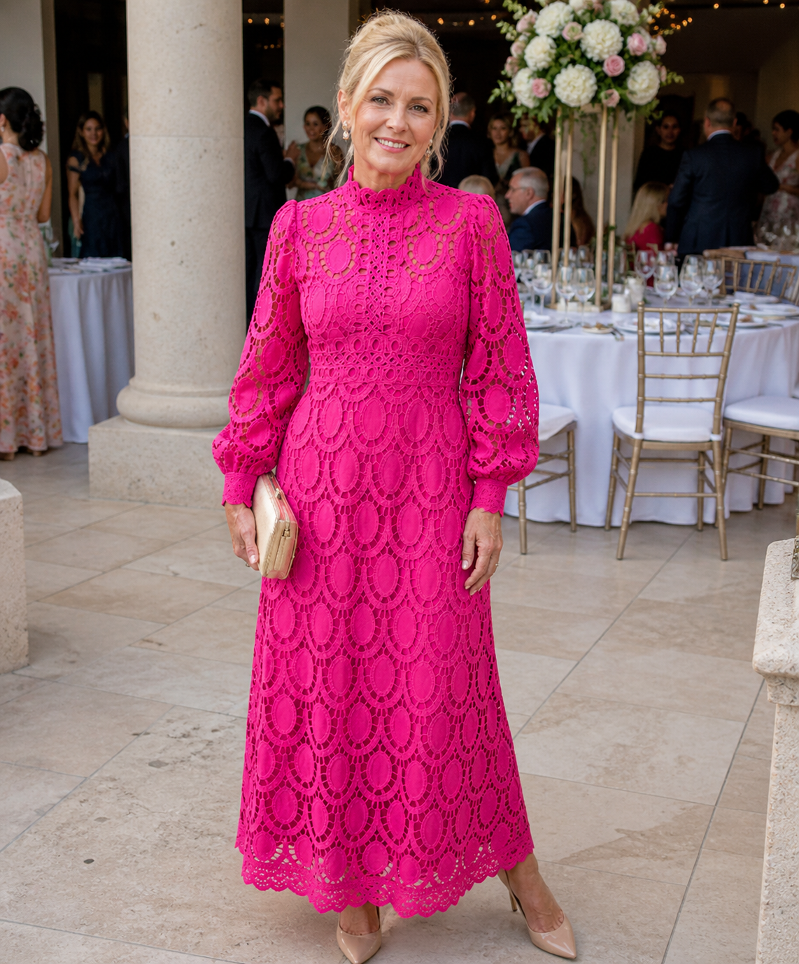 Stella & Grace™ | Lace Midi Dress
