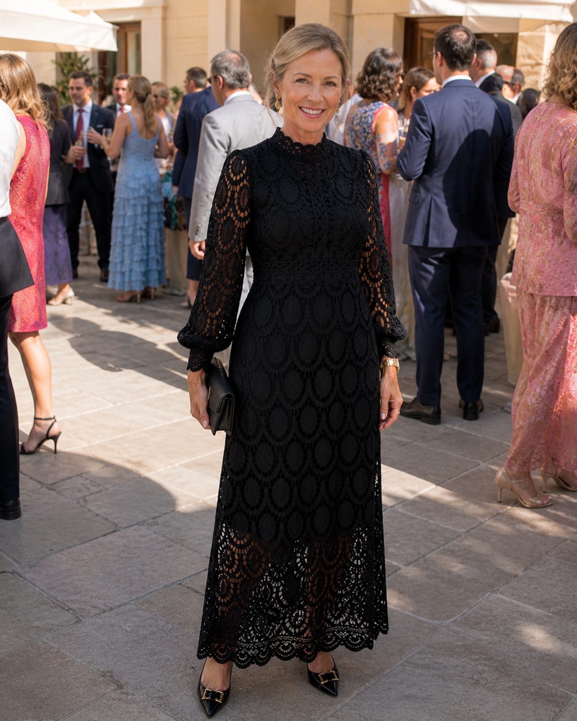Stella & Grace™ | Lace Midi Dress