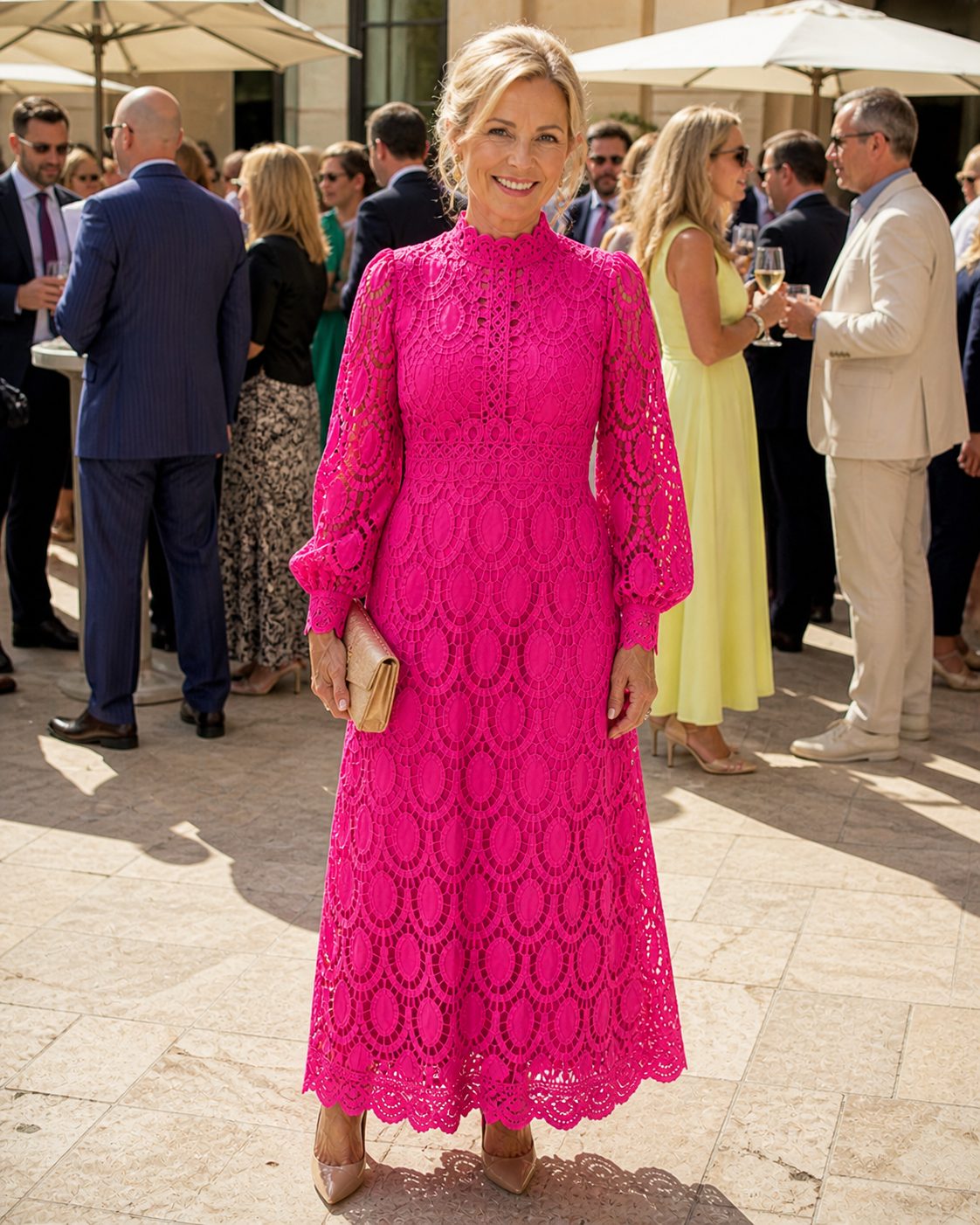 Stella & Grace™ | Lace Midi Dress