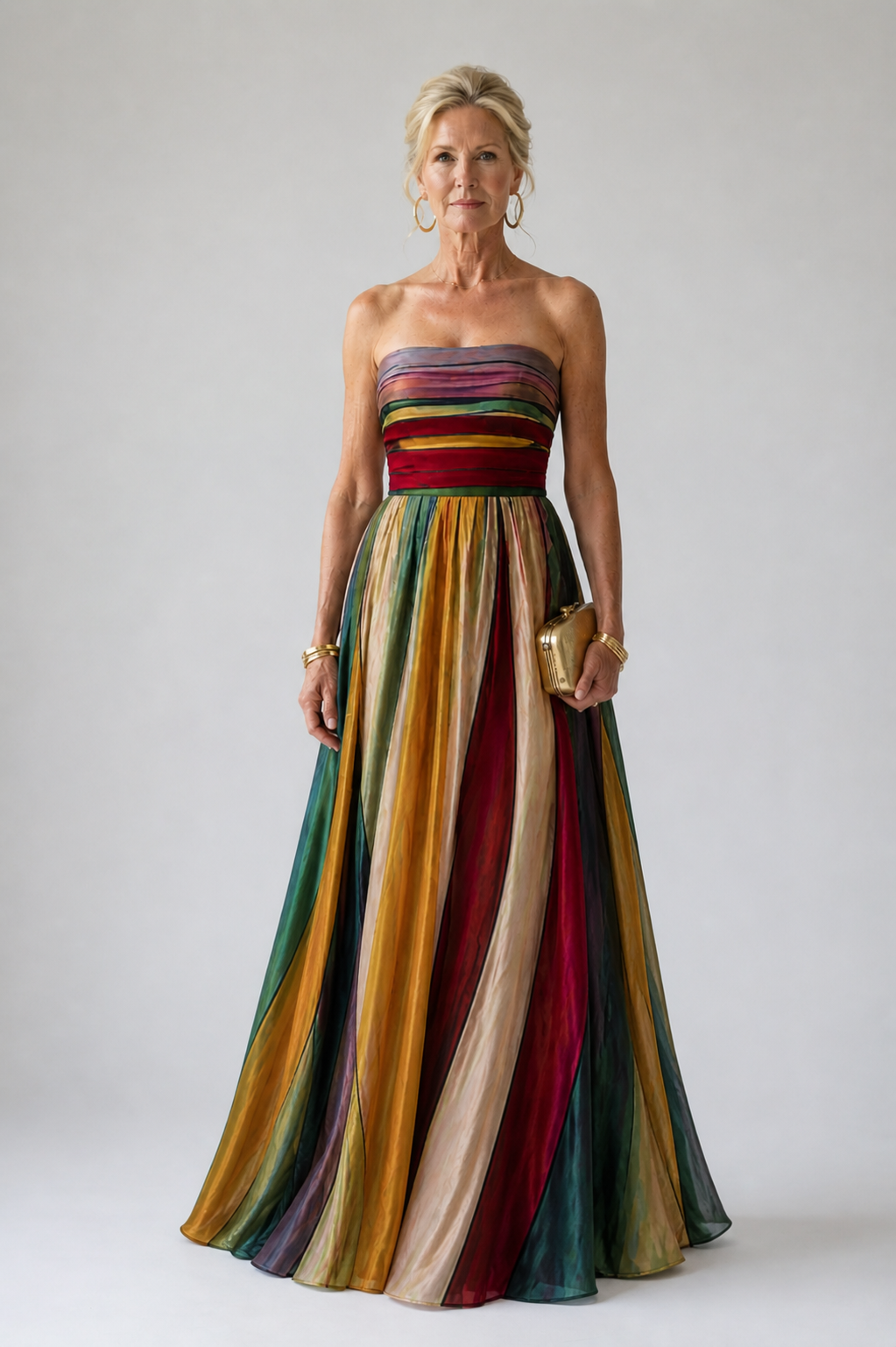 Stella & Grace™ | Effortless Strapless A-Line Dress