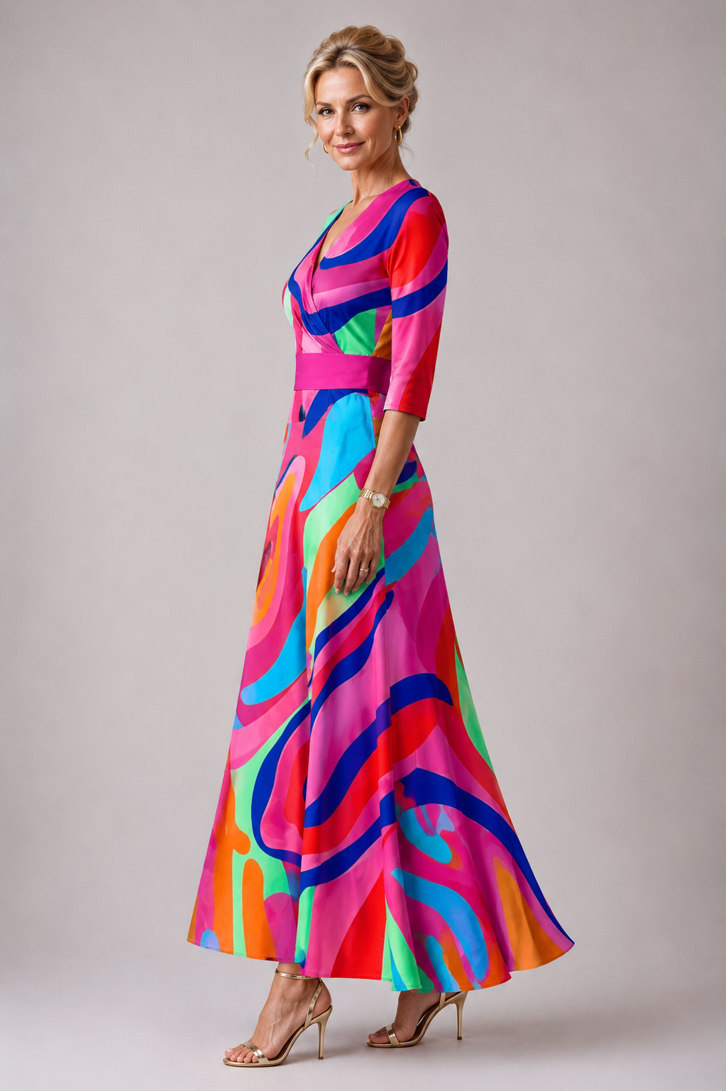 Stella & Grace™ | Comfortable dress for every day with V-neck