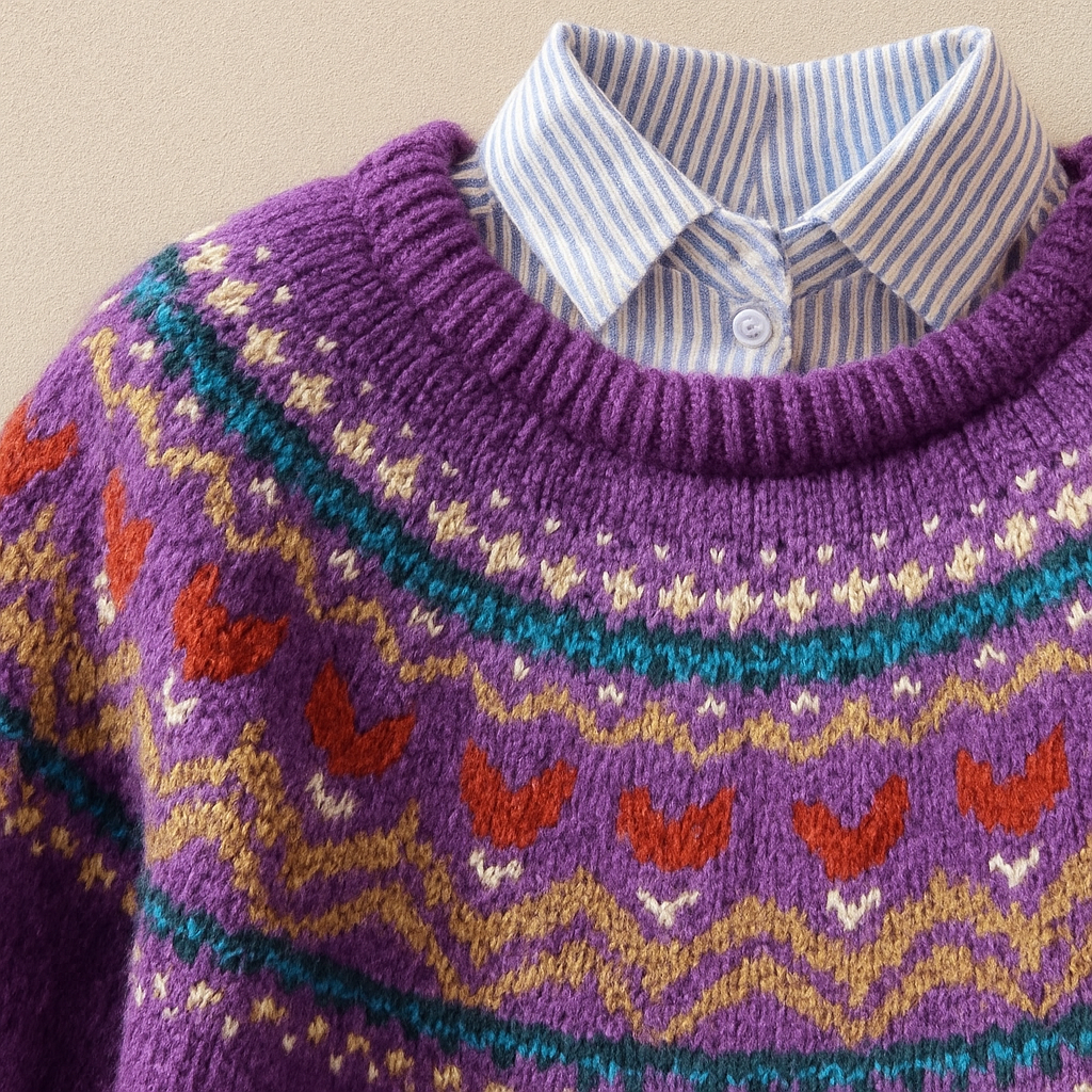 SOLVA | CLASSIC VINTAGE KNIT JUMPER