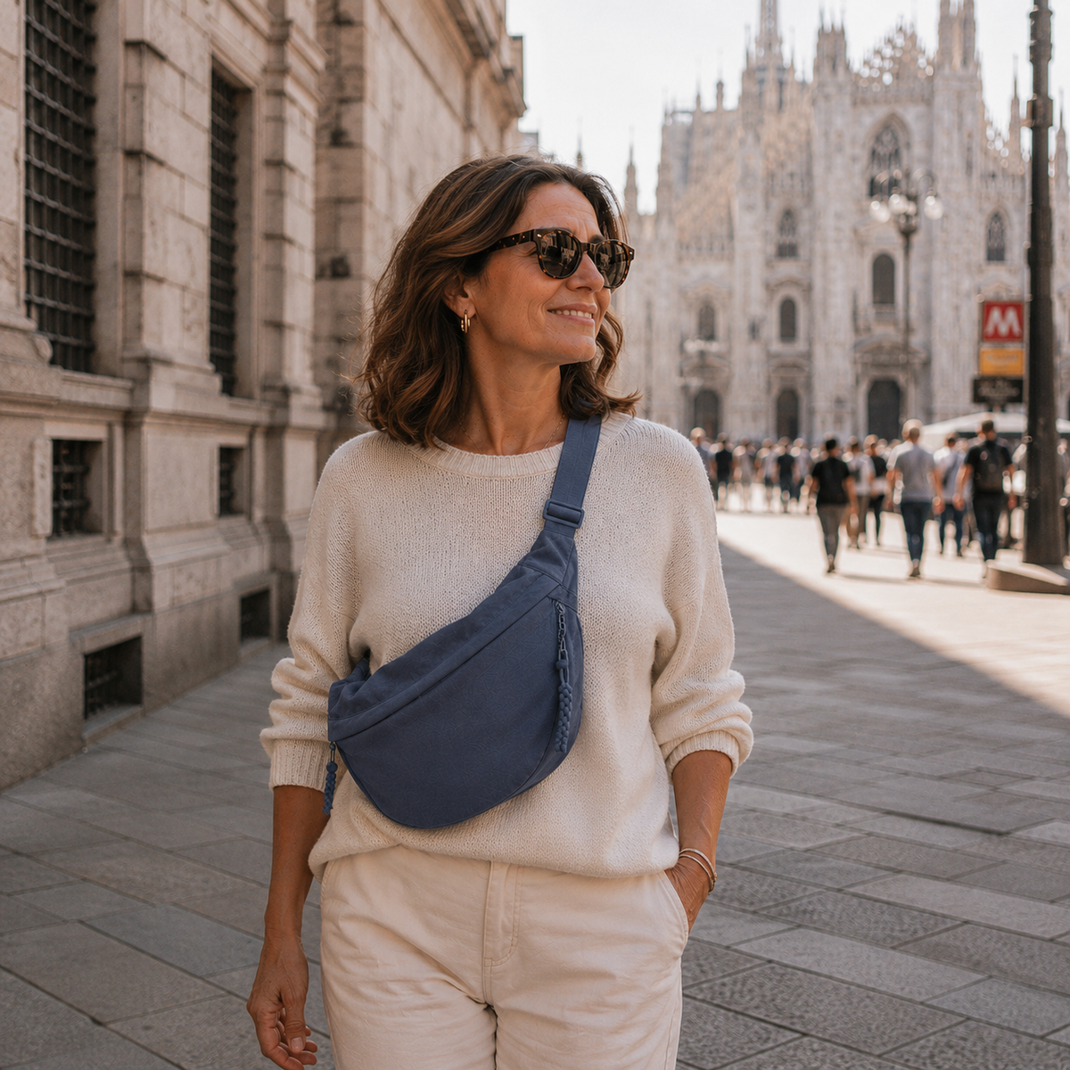Imogen | Blue Shoulder Bag