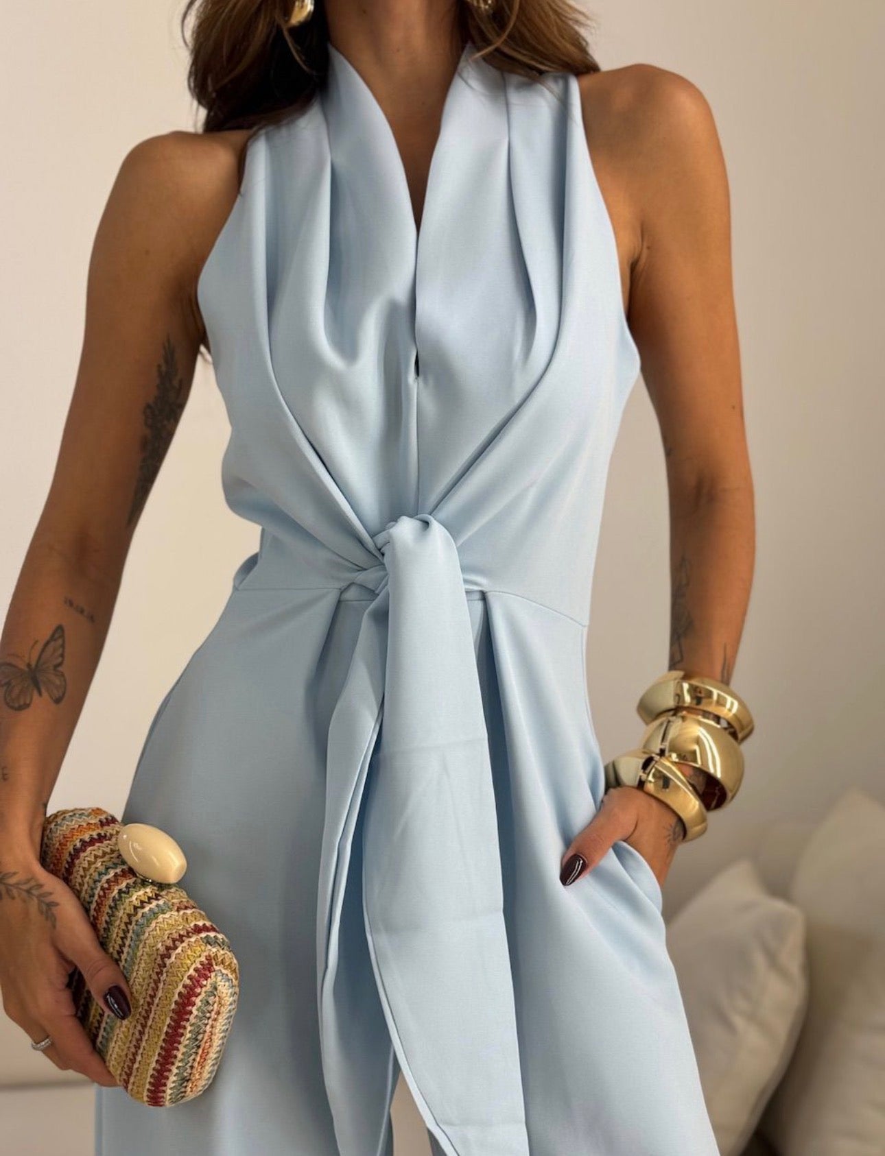 Amara | Elegant Wide-Leg Jumpsuit