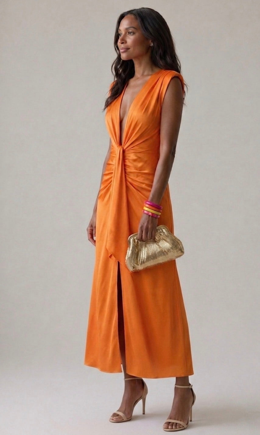 Stella & Grace™ | Elegant Pleated Dress