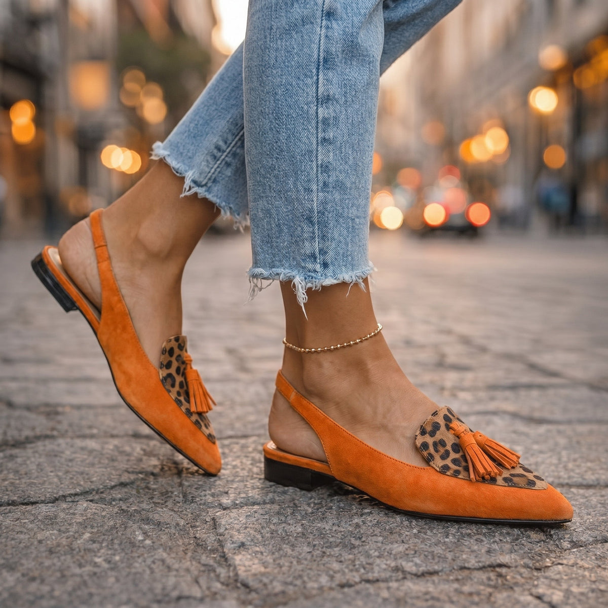 Eliza | Tassel Strap Sandals