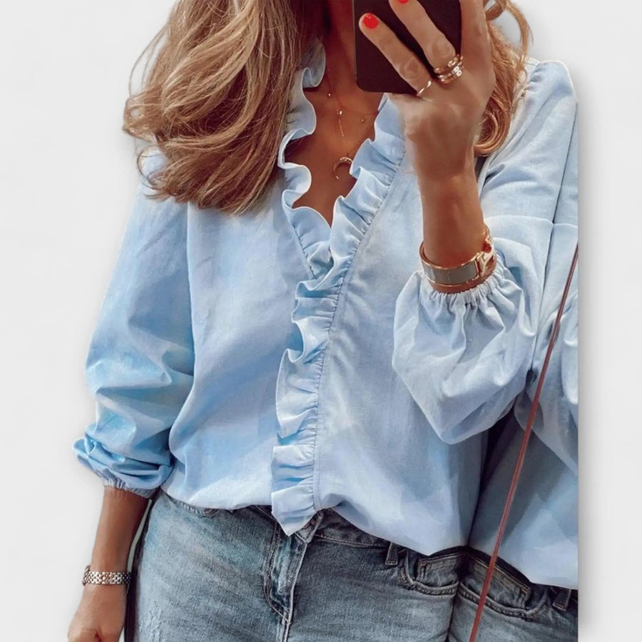 Sarah – Elegant Blouse with a Special Character